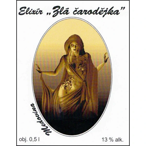 Elixír Zlá čarodějka 0,5l 13%