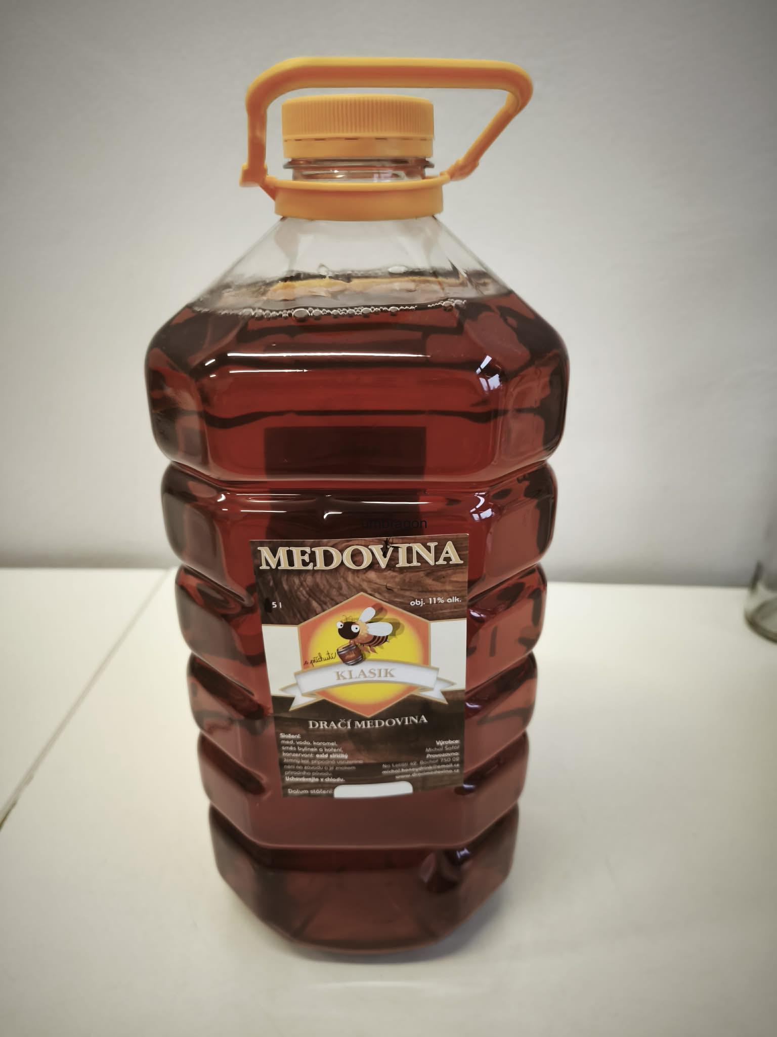 Medovina dle výběru 5l
