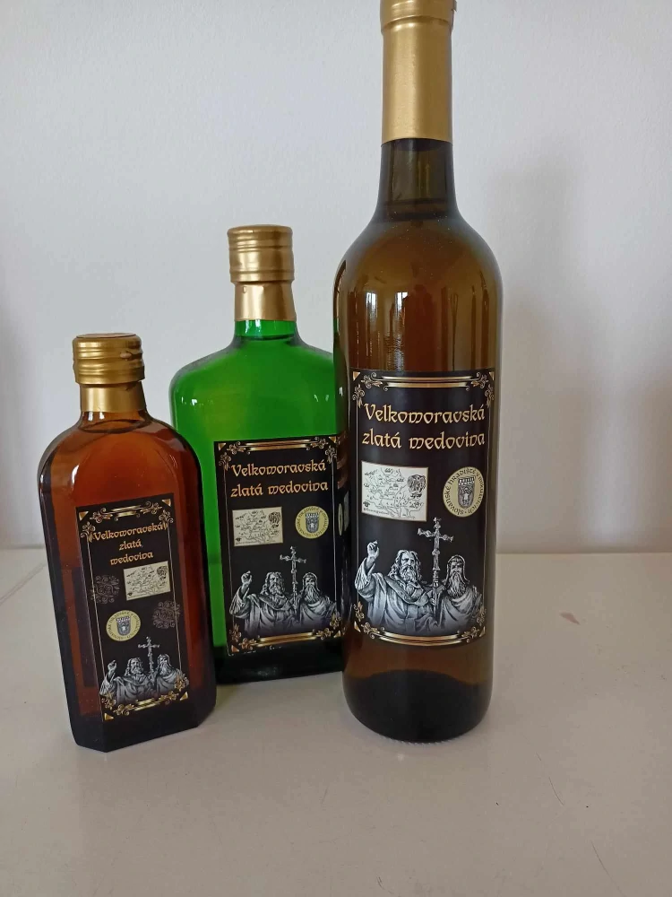 Velkomoravská zlatá medovina 0,7l 13%