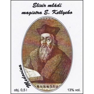 Elixír Mládí magistra E.Kellyeho 0,5l 13%