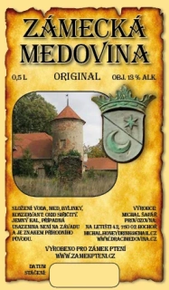Zámecká medovina 0,5l 11,5%